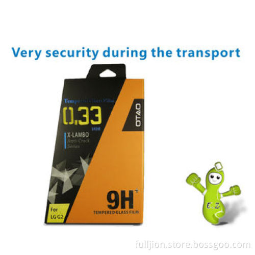 0.3mm sharp edge phone tempered-glass film screen guard for iPhone 5S